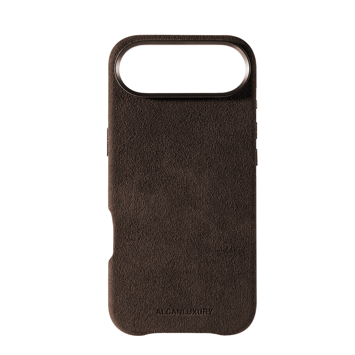 iPhone 17 Air – Alcantara-Hülle – Schokoladenbraun