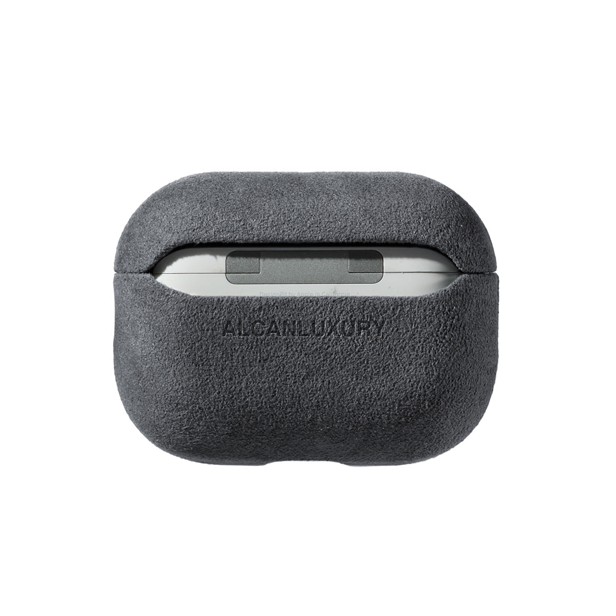 AirPods Pro (3. Generation) Alcantara-Hülle – Space Grau