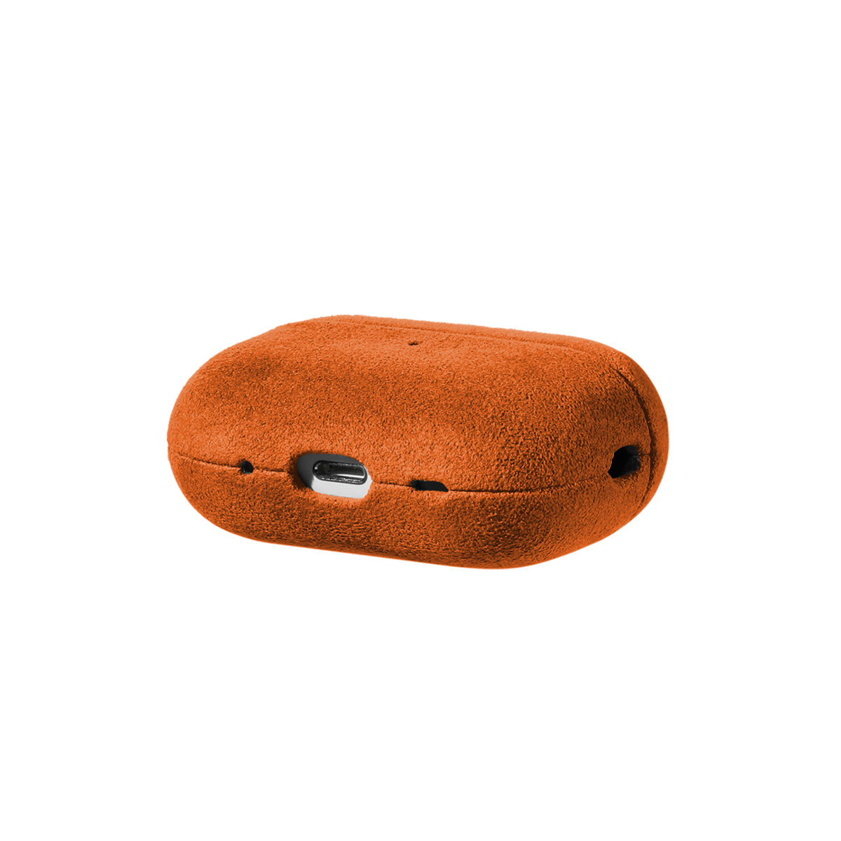 AirPods Pro (3. Generation) Alcantara-Hülle – Orange