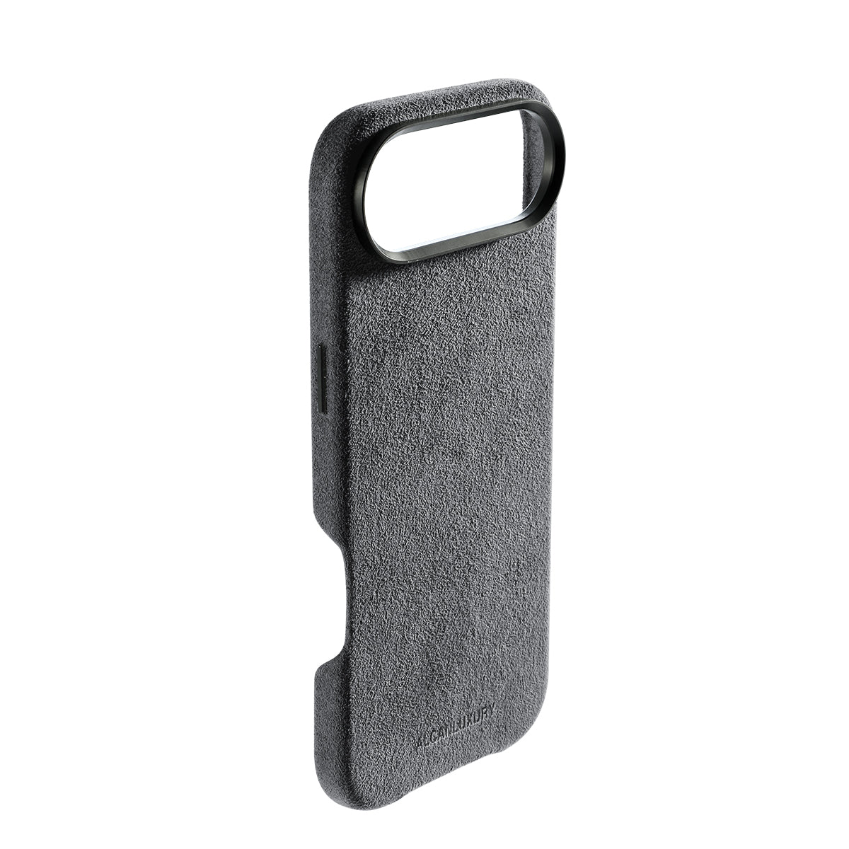 iPhone 17 Air – Alcantara-Hülle – Nardograu