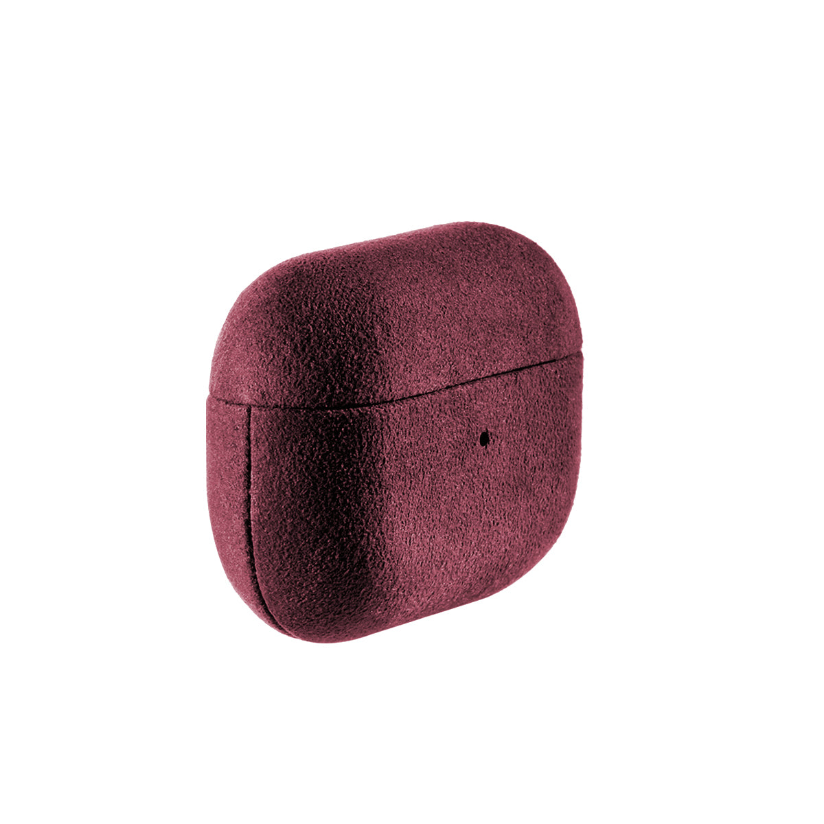 AirPods Pro (3. Generation) Alcantara-Hülle – Weinrot