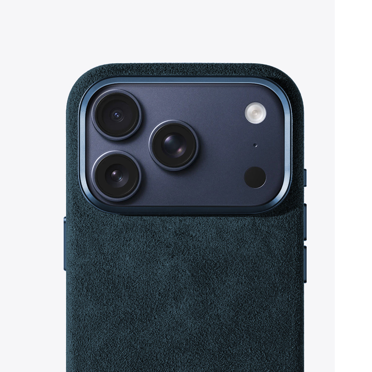 iPhone 17 Pro - Alcantara-Hülle - Marineblau