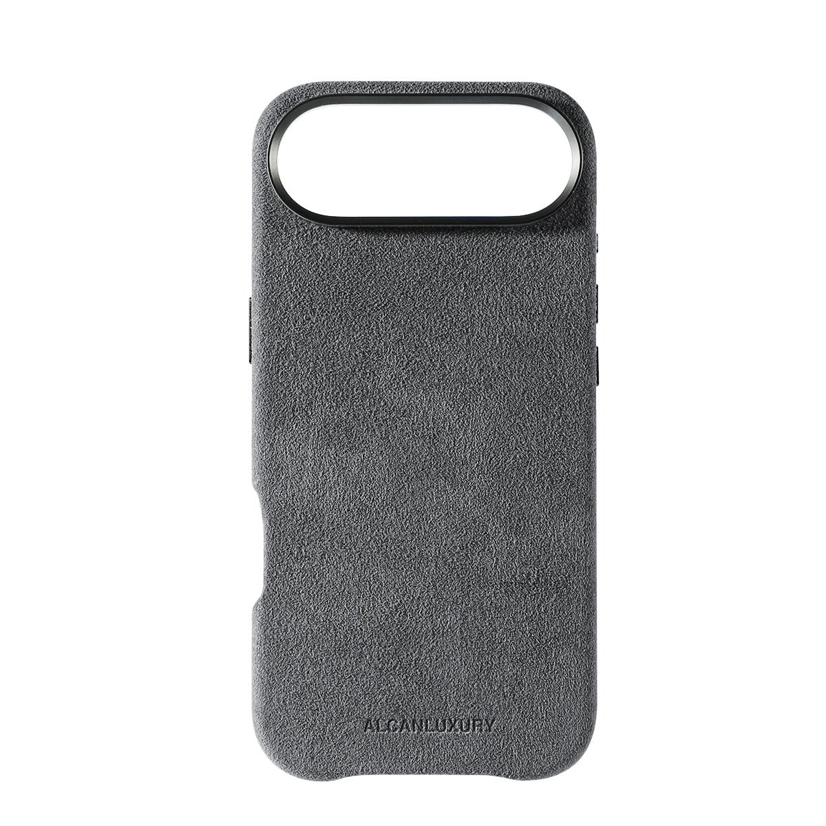 iPhone 17 Air – Alcantara-Hülle – Nardograu