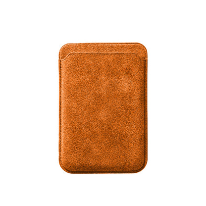 Alcantara MagSafe Geldbörse - Orange