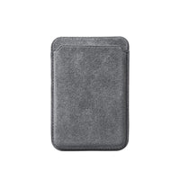 Alcantara MagSafe-Geldbörse – Nardo Grey