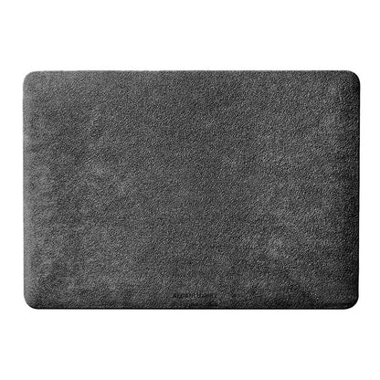 Alcantara MacBook Air Hülle – Für 15 Zoll (2023 M2 – 2025 M4) – Space Grau