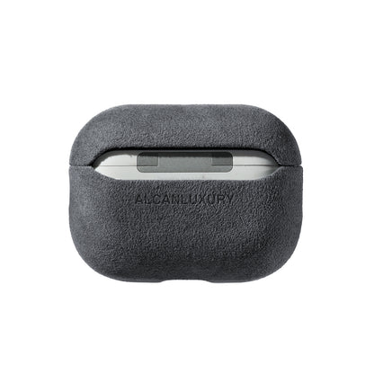 AirPods Pro (3. Generation) Alcantara-Hülle – Space Grau