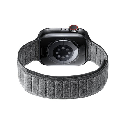 Alcantara Apple Watch Armband – Nardo Grau – 38/40/41/42 mm