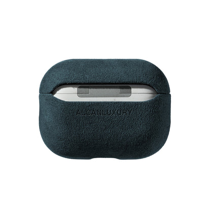 AirPods Pro (3. Generation) Alcantara-Hülle – Marineblau