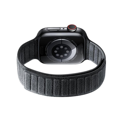 Alcantara-Armband für Apple Watch – Space Grau – 38/40/41/42 mm