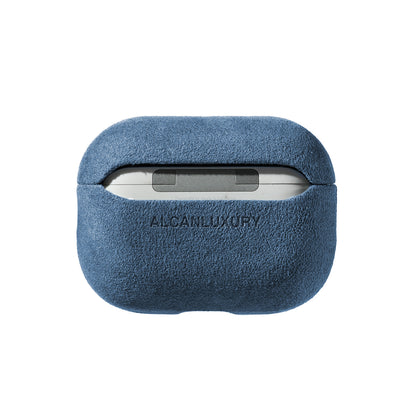 AirPods Pro (2. Generation) Alcantara-Hülle – Ozeanblau