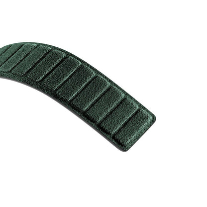 Alcantara-Armband für Apple Watch – Mitternachtsgrün – 38/40/41/42 mm