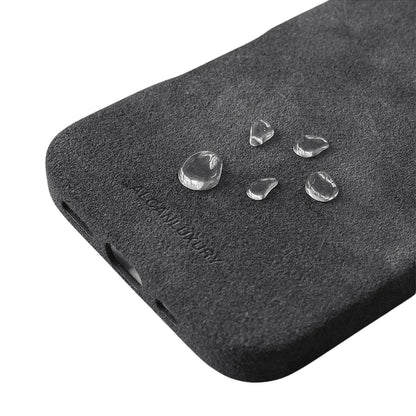 iPhone 16 Pro – Alcantara-Hülle – Space Grau