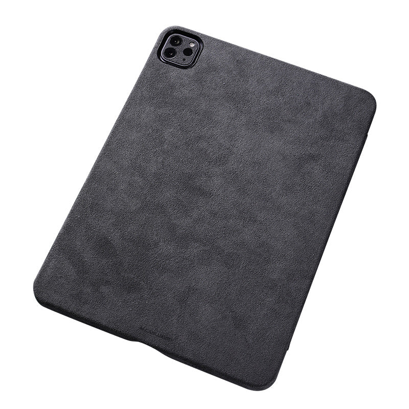 Alcantara iPad Pro 2024–2025 (13 Zoll) Hülle – Space Grau