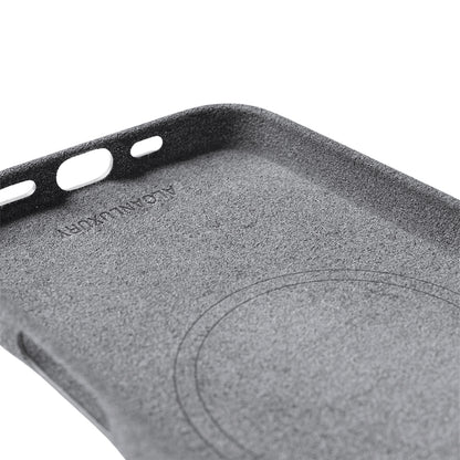 iPhone 16 Pro Max – Alcantara-Hülle – Nardograu