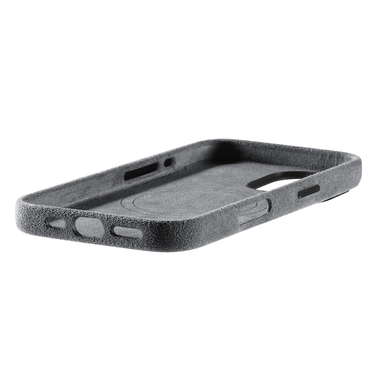 iPhone 16 – Alcantara-Hülle – Nardo-Grau